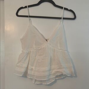 Elegant White Women's Top